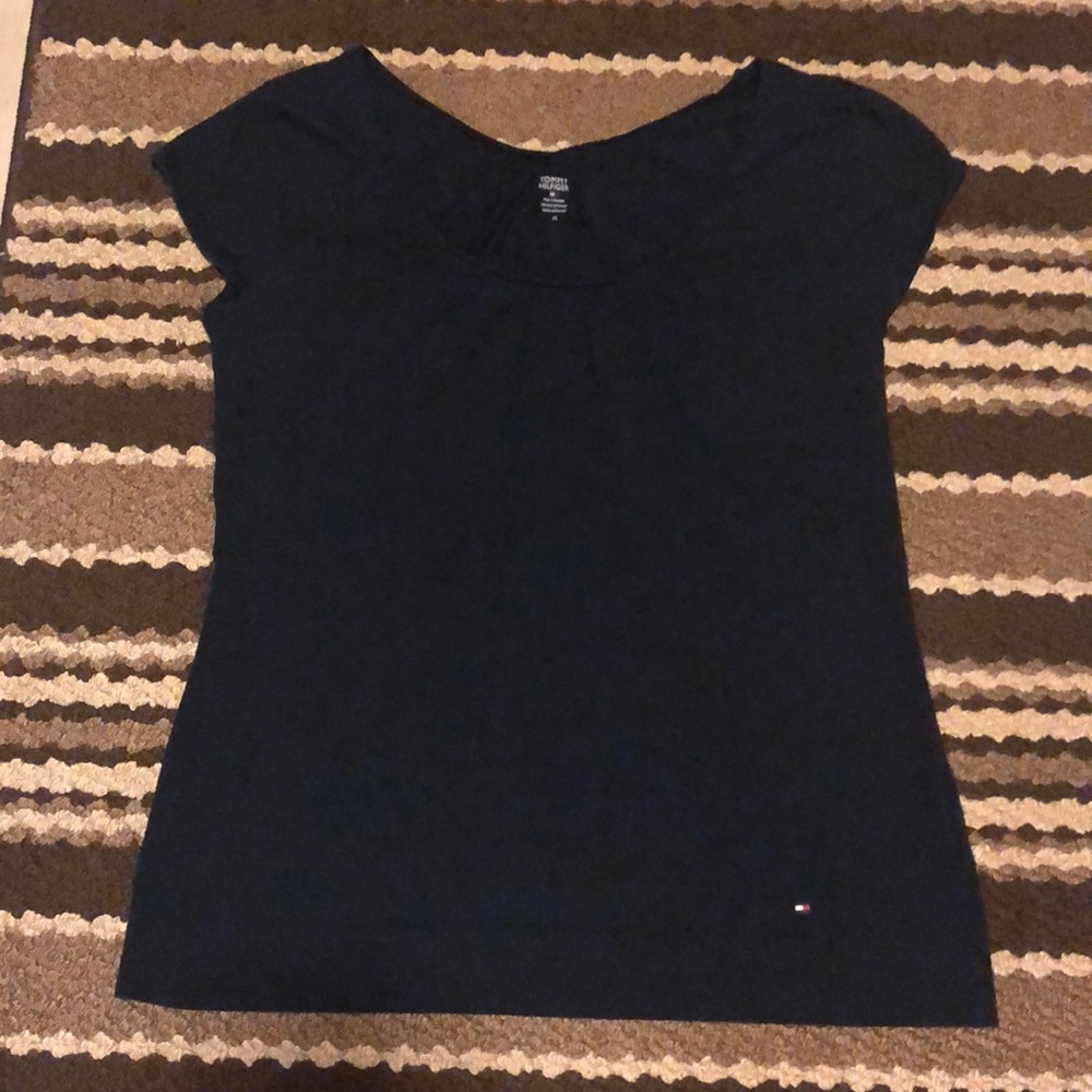 Navy tee